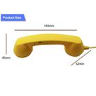 3.5mm Plug Mic Retro Telephone Anti-radiation Cell Phone Handset Receiver(Purple) - 3