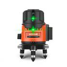 VCHON  30 Times Enhanced Green Light 3 Line High-precision Outdoor Laser Level Instrument with Anti-drop Plastic Box & 1m Tripod - 1