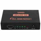 CY10 UHD 4K x 2K 3D 1 x 4 HDMI Splitter (EU Plug) - 2