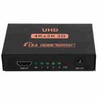 CY10 UHD 4K x 2K 3D 1 x 4 HDMI Splitter (UK Plug) - 1