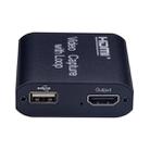 USB 2.0 to HDMI 4K HD Video Capture with Loop (Black) - 2