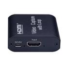USB 2.0 to HDMI 4K HD Video Capture with Loop (Black) - 4