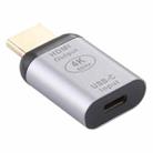 Type-C / USB-C Female to HDMI Male Aluminium Alloy Adapter - 1
