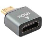 Mini HDMI Male to HDMI Female Gold-plated Head Adapter - 1