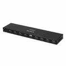 Measy SPH108 1 to 8 4K HDMI 1080P Switch Simultaneous Display Spliter, US Plug - 1