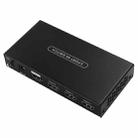Measy SWH4631 4K 60Hz 3 In 1 Out HDMI Converter Switcher, Plug Type: EU Plug (Black) - 1