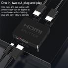 1x2 Mini HDMI Amplifier Splitter, Support 3D & 4K x 2K (Black) - 12