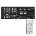 NK-H18 8-inputs to 1-output Multi-function Video / Audio Adapter Switch / Multi-Format Switcher with Remote Controller, Support YPBPR & AV & VGA & HDMI Signals Input HDMI Output(Black) - 1