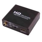 NEWKENG X5 HDMI to DVI with Audio 3.5mm Coaxial Output Video Converter, US Plug - 1