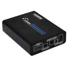 HDMI to Composite / AV S-Video Converter RCA CVBS/L/R Video Converter Adapter, UK Plug - 1