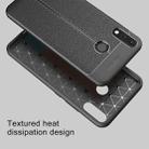 For Asus Zenfone 5z ZS620KL Litchi Texture Soft TPU Protective Back Cover Case (Black) - 3