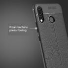 For Asus Zenfone 5z ZS620KL Litchi Texture Soft TPU Protective Back Cover Case (Black) - 6