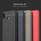 For Asus Zenfone 5z ZS620KL Litchi Texture Soft TPU Protective Back Cover Case (Black) - 12