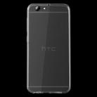 50 PCS 0.75mm Transparent TPU Case for HTC One A9s - 2