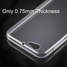 50 PCS 0.75mm Transparent TPU Case for HTC One A9s - 5