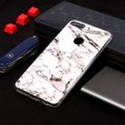Marble Pattern Soft TPU Case For HTC Desire 12 Plus(White) - 1