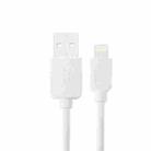 HAWEEL 2m High Speed 8 Pin to USB Sync and Charging Cable for iPhone, iPad(White) - 1