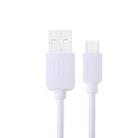 HAWEEL 2m High Speed Micro USB to USB Data Sync Charging Cable, For Galaxy, Huawei, Xiaomi, LG, HTC and other Android Smart Phones(White) - 1