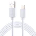 HAWEEL 1m USB-C / Type-C to USB 2.0 Data & Charging Cable(White) - 1