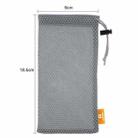 HAWEEL Pouch Bag for Smart Phones, Power Bank and other Accessories, Size up to 5.5 inch(Grey) - 3