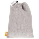 HAWEEL Nylon Mesh Drawstring Pouch Bag with Stay Cord for up to 7.9 inch screen Tablet, Size: 24cm x 16cm(Grey) - 2