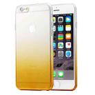 HAWEEL for iPhone 6 & 6s Ultra Slim Gradient Color Clear Soft TPU Case(Orange) - 1