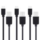 3 PCS HAWEEL 1m High Speed Micro USB to USB Data Sync Charging Cable Kits For Galaxy, Huawei, Xiaomi, LG, HTC and other Smart Phones - 1