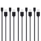 5 PCS HAWEEL 1m High Speed Micro USB to USB Data Sync Charging Cable Kits, For Samsung, Huawei, Xiaomi, LG, HTC and other Smartphones - 1