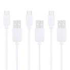 3 PCS HAWEEL 1m High Speed Micro USB to USB Data Sync Charging Cable Kits, For Samsung, Huawei, Xiaomi, LG, HTC and other Smartphones - 1
