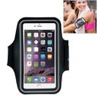 HAWEEL Sport Armband Case with Earphone Hole & Key Pocket, For iPhone XS, iPhone XS Max, iPhone X, iPhone 8 Plus & 7 Plus, iPhone 6 Plus, Galaxy S9+ / S8+ / S6 / S5(Black) - 1