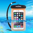 HAWEEL Transparent Universal Waterproof Bag with Lanyard for iPhone, Galaxy, Huawei, Xiaomi, LG, HTC and Other Smart Phones(Orange) - 1