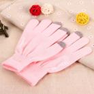 HAWEEL Three Fingers Touch Screen Gloves for Women, For iPhone, Galaxy, Huawei, Xiaomi, HTC, Sony, LG and other Touch Screen Devices(Pink) - 2