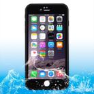 HAWEEL for iPhone 6 Plus & 6s Plus Tridimensional Diamond Pattern 3ATM Life Waterproof Protective Case(Black) - 1