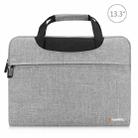 HAWEEL 13.3 inch Laptop Handbag, For Macbook, Samsung, Lenovo, Sony, DELL Alienware, CHUWI, ASUS, HP, 13.3 inch and Below Laptops(Grey) - 1