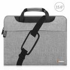 HAWEEL 15.6inch Laptop Handbag, For Macbook, Samsung, Lenovo, Sony, DELL Alienware, CHUWI, ASUS, HP, 15.6 inch and Below Laptops(Grey) - 1