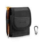 HAWEEL Flip Phone Nylon Cloth Belt Clip Carrying Pouch Bag (Black) - 1