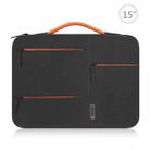 HAWEEL 15.0 inch Sleeve Case Zipper Briefcase Laptop Handbag For Macbook, Samsung, Lenovo Thinkpad, Sony, DELL Alienware, CHUWI, ASUS, HP, 15.0 inch-16.0 inch Laptops(Black) - 1