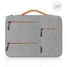 HAWEEL 15.0 inch Sleeve Case Zipper Briefcase Laptop Handbag For Macbook, Samsung, Lenovo Thinkpad, Sony, DELL Alienware, CHUWI, ASUS, HP, 15.0 inch-16.0 inch Laptops(Grey) - 1