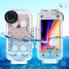 HAWEEL 40m/130ft Diving Case for iPhone 7 & 8, Photo Video Taking Underwater Housing Cover(Transparent) - 1
