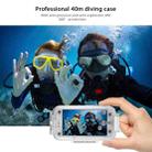 HAWEEL 40m/130ft Waterproof Diving Case for iPhone 8 Plus & 7 Plus, Photo Video Taking Underwater Housing Cover(Transparent) - 18