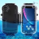 For iPhone XR HAWEEL 40m/130ft Waterproof Diving Case Photo Video Taking Underwater Housing Cover(Black) - 1