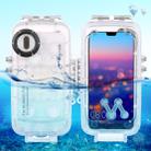 HAWEEL 40m/130ft Waterproof Diving Case for Huawei P20, Photo Video Taking Underwater Housing Cover(Transparent) - 1