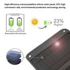 HAWEEL 28W Foldable Solar Panel Charger with 5V 3A Max Dual USB Ports - 14