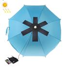 HAWEEL 42W Foldable Umbrella Top Solar Panel Charger with 5V 3.0A Max Dual USB Ports, Support QC3.0 / FCP / SCP/ AFC / SFCP Protocol - 1