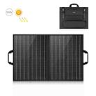 HAWEEL 50W Foldable Solar Panel Charger Travel Folding Bag(Black) - 1
