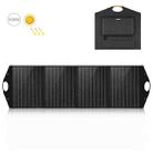 HAWEEL 100W Foldable Solar Panel Charger Travel Folding Bag (Black) - 1