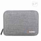 HAWEEL 9.7 inch Sleeve Case Zipper Briefcase Carrying Bag, For iPad 9.7 inch / iPad Pro 9.7 inch, Galaxy, Lenovo, Sony, Xiaomi, Huawei 9.7 inch Tablets(Grey) - 1