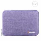 HAWEEL 9.7 inch Sleeve Case Zipper Briefcase Carrying Bag, For iPad 9.7 inch / iPad Pro 9.7 inch, Galaxy, Lenovo, Sony, Xiaomi, Huawei 9.7 inch Tablets(Purple) - 1