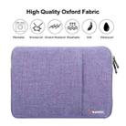 HAWEEL 11 inch Sleeve Case Zipper Briefcase Carrying Bag For Macbook, Samsung, Lenovo, Sony, DELL Alienware, CHUWI, ASUS, HP, 11 inch and Below Laptops / Tablets(Purple) - 2