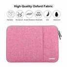 HAWEEL 15.0 inch Sleeve Case Zipper Briefcase Laptop Carrying Bag, For Macbook, Samsung, Lenovo, Sony, DELL Alienware, CHUWI, ASUS, HP, 15 inch and Below Laptops(Pink) - 2